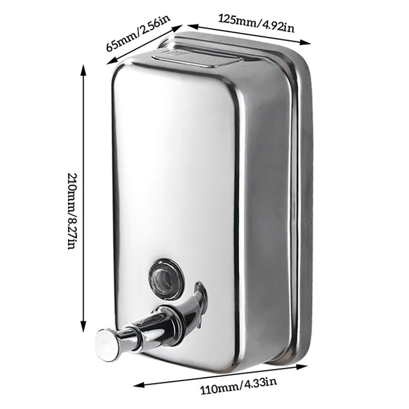 Wall Soap Dispenser Stainless Steel