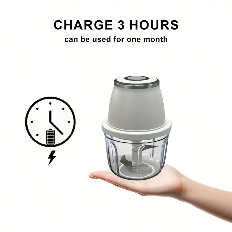Rechargeable Mini Food Processor, Electric USB