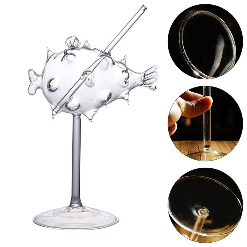 Creative Shape Globefish Practical Cocktail Cup