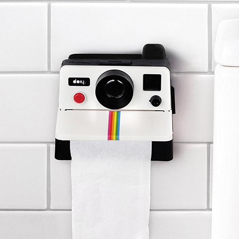 Toilet Towel Box Camera Polaroid Vintage Styling Inspiration  Handle