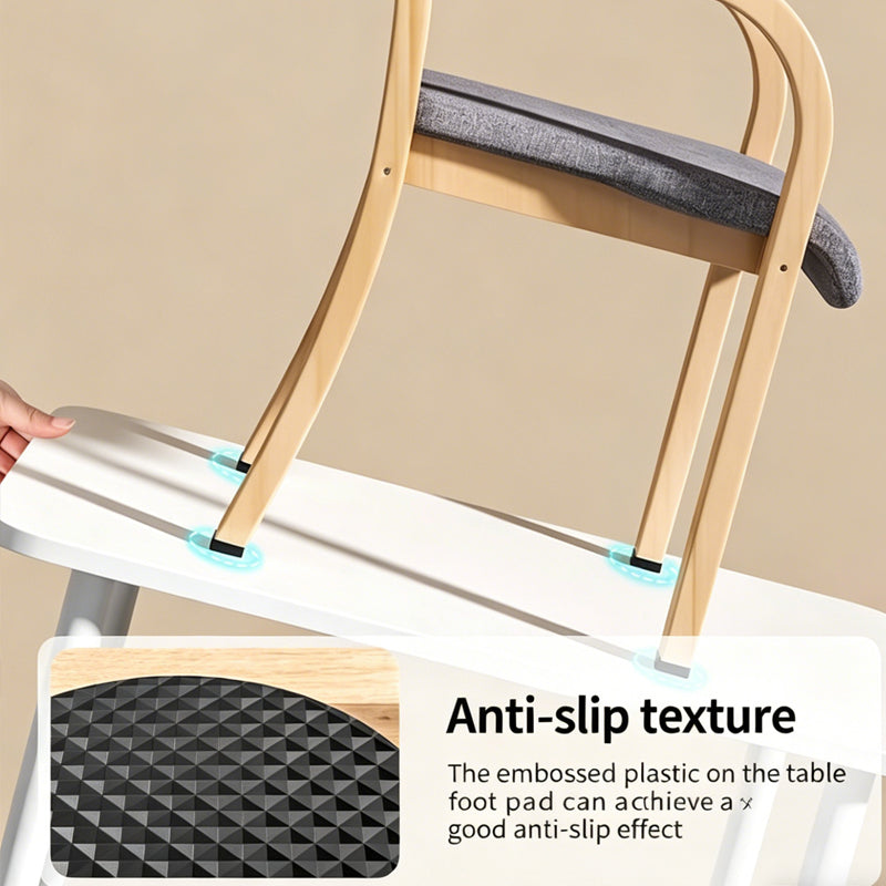 2M Cuttable Chair Foot Pads, Thick Anti-Slip Noise-Reducing Furniture Floor Protectors