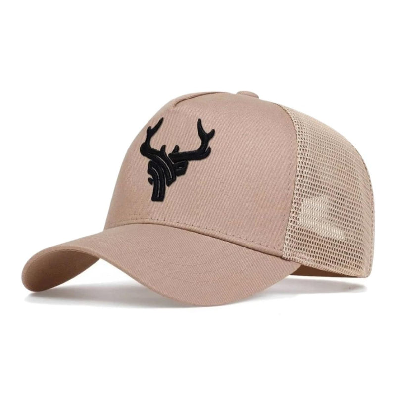 Deer Antler Embroidered Sport Cap