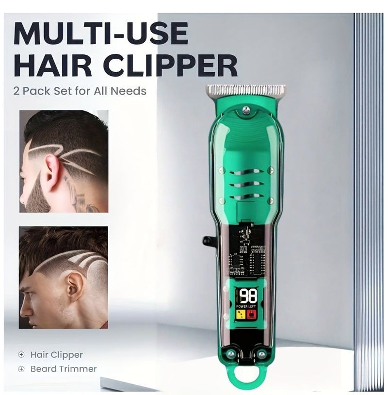 IPSTYLE Professional Hair Cutting Rechargeable Clipper Hair Trimmers for Men
