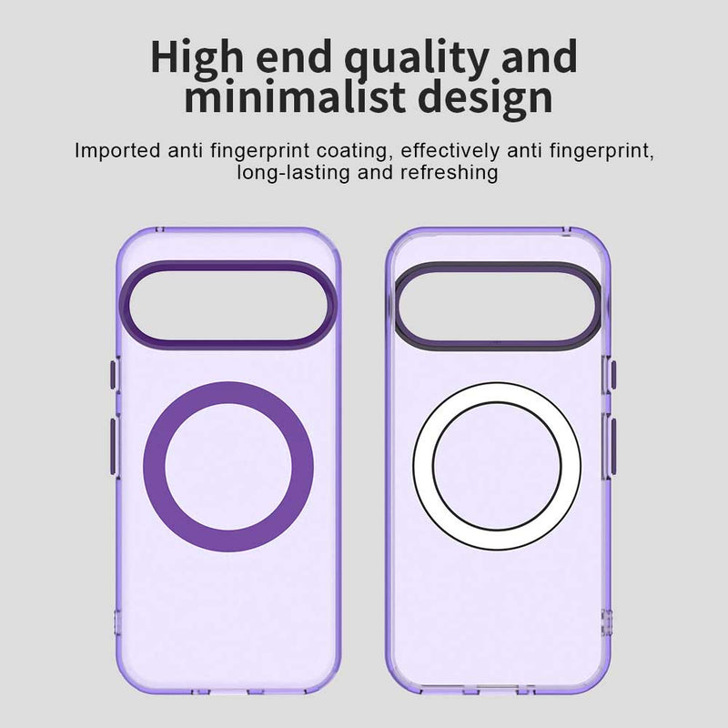 Phone Case for Google Pixel 9, Compatible with Magsafe, Shockproof Magnetic Case Cover