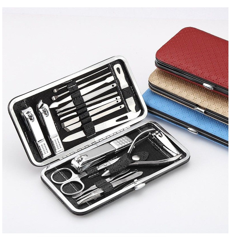 Nail Clipper Set of 19 Large Size Dead Skin Pliers Diagonal