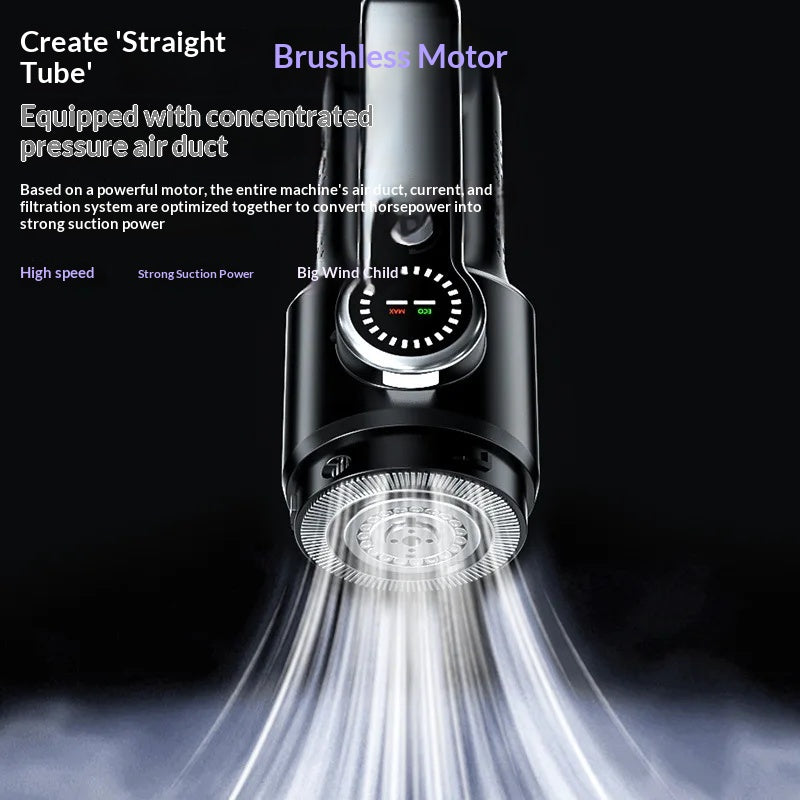 IPSTYLE Car Vacuum Cleaner Wireless One-button Dust Dump High-power Portable Vacuum Cleaner