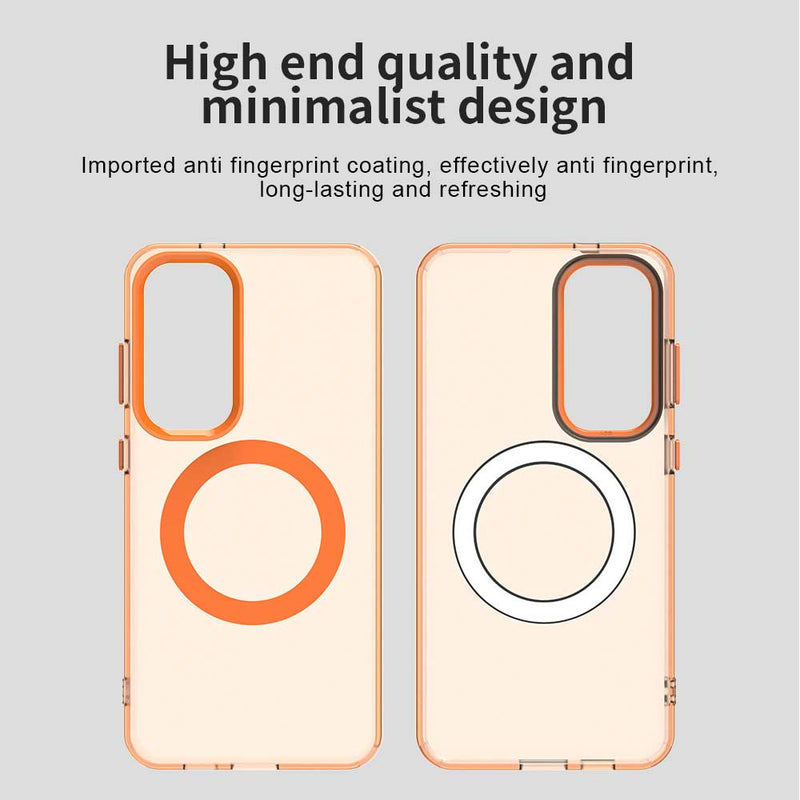 Phone Case for Samsung Galaxy S24, Compatible with Magsafe,Shockproof Magnetic Case Cover