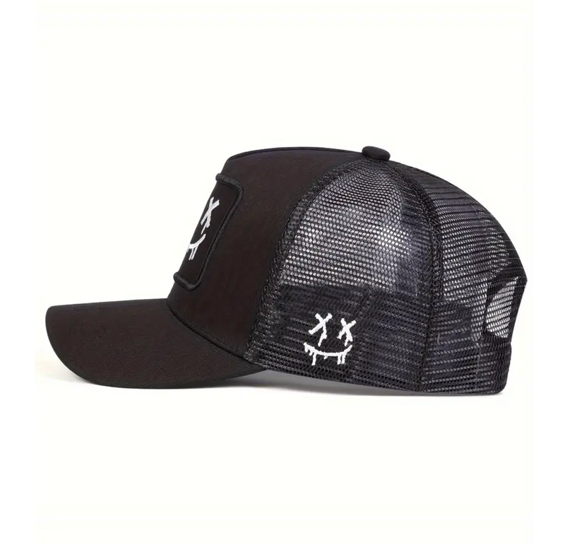 Unisex Trucker Cap with Adjustable Buckle Closure