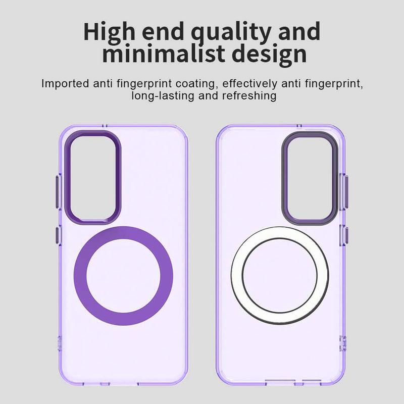 Phone Case for Samsung Galaxy S23, Compatible with Magsafe, Shockproof Magnetic Case Cover