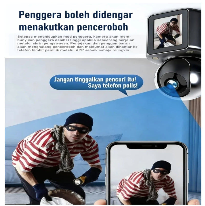 Home Security Camera Dual Audio Video Call Intelligent Surveillance Camera