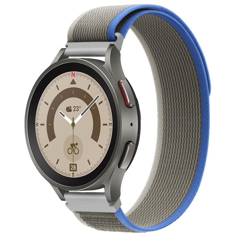 20mm Universal Nylon Loop Watch Strap Compatible with Samsung Watch
