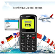 Dual SIM Feature Phones Big Button Long Time Standby 1.77 Inch