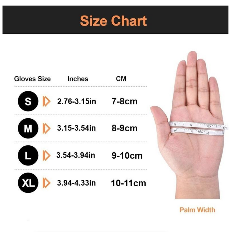 Heavy Duty Disposable Nitrile Gloves 8Mil Extra Thick Mechanic Glove with Textured Grip Antislip Safety