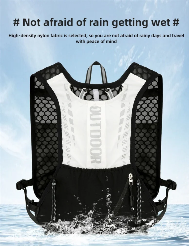 Running Hydration Vest Cycling Backpack for Outdoor Sports Climbing Hiking