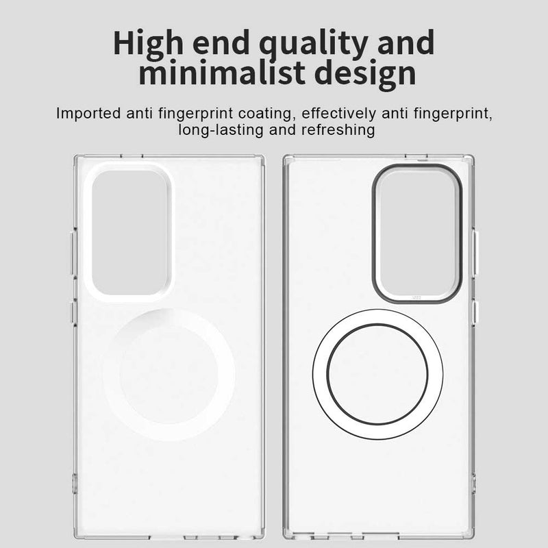 Phone Case for Samsung Galaxy S23 Ultra, Compatible with Magsafe, Shockproof Magnetic Case Cover