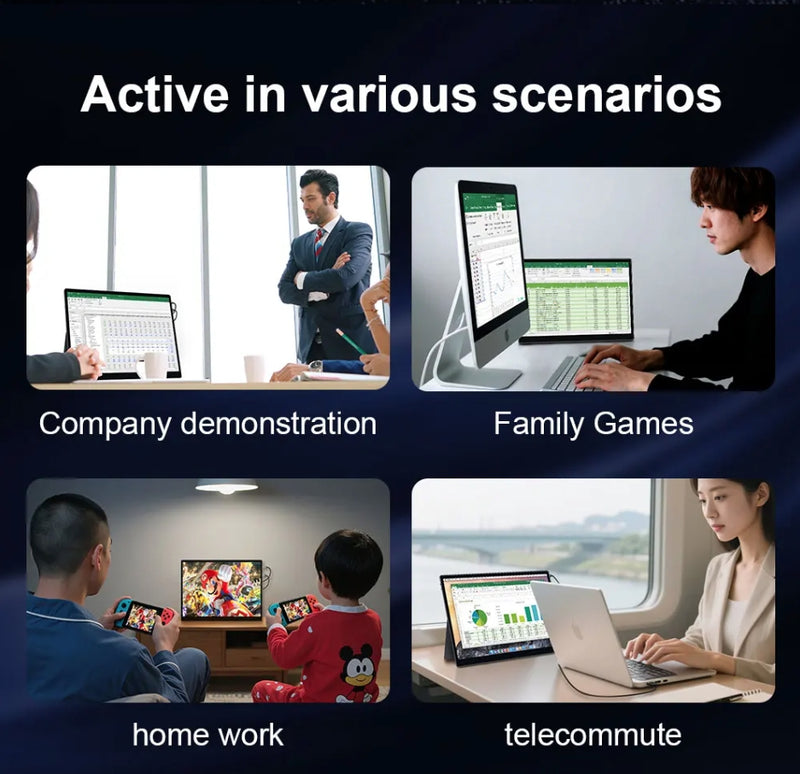 Mobile Monitor 15inches 4K 3240x2160 Touch Panel