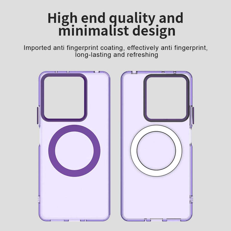 Phone Case for Xiaomi Redmi Note 13R Pro 5G, Compatible with Magsafe,Shockproof Magnetic Case Cover