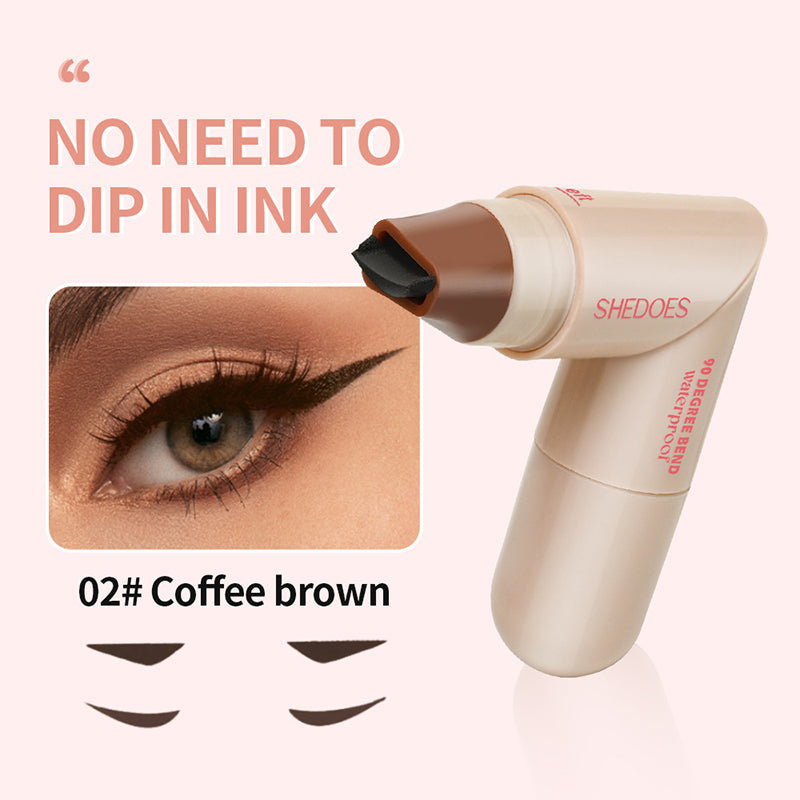 Shedoes Love Eyeliner Seal Set, Bendable Lazy Eyeliner, Waterproof