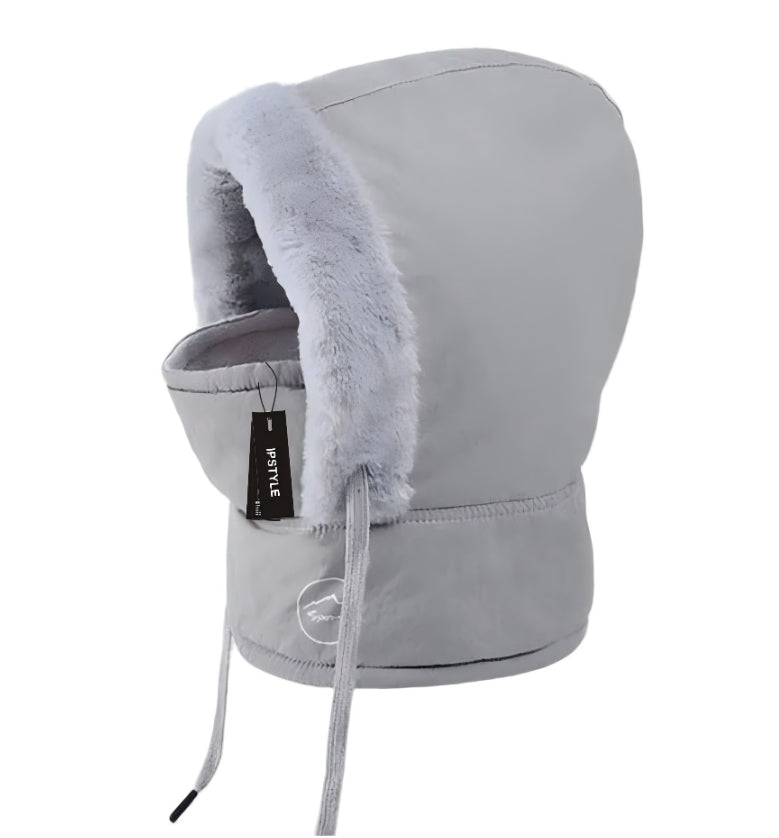 Unisex Winter Windproof Face Mask Hat Scarf Thermal Fleece Cold Weather