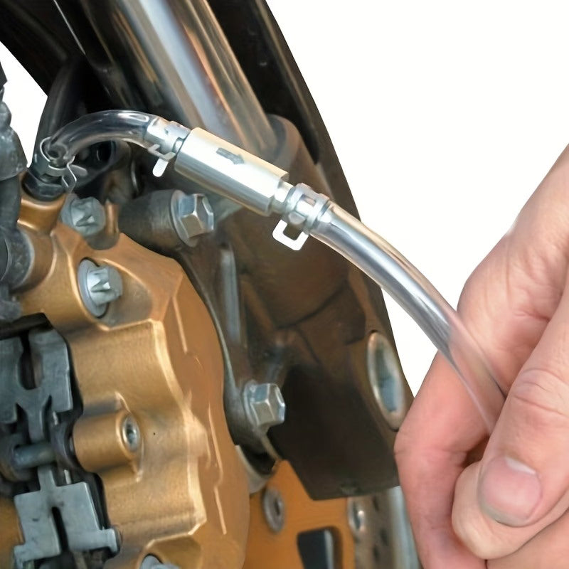 Motorcycle Brake Bleeder Hose, Hydraulic Brake Oil Extractor & Fuel Transfer Tool
