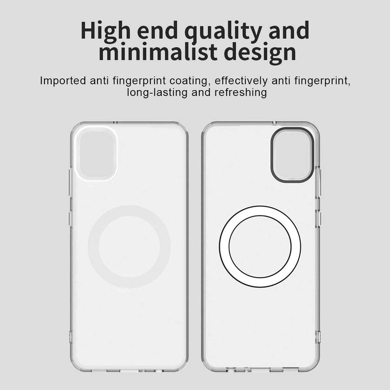 Phone Case for Samsung Galaxy M05, Compatible with Magsafe,Shockproof Magnetic Case Cover