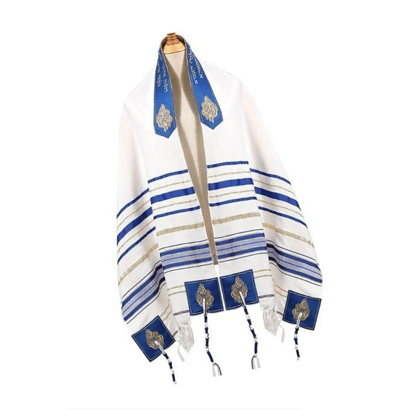 Ceremonial  Prayers Shawl Oversized Scarf Religious Practice