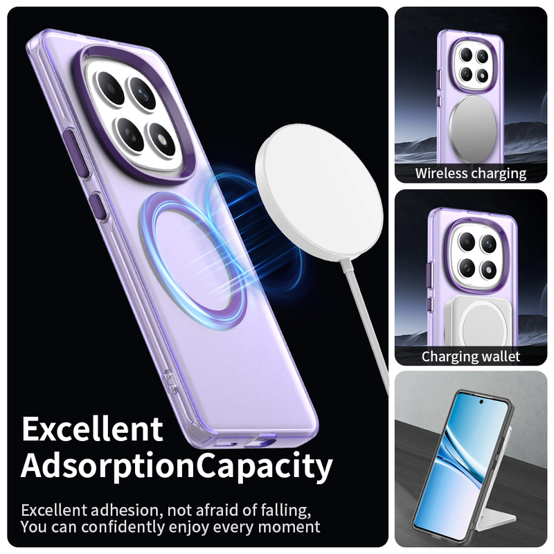 Phone Case for Xiaomi Redmi Note 15, Compatible with Magsafe,Shockproof Magnetic Case Cover