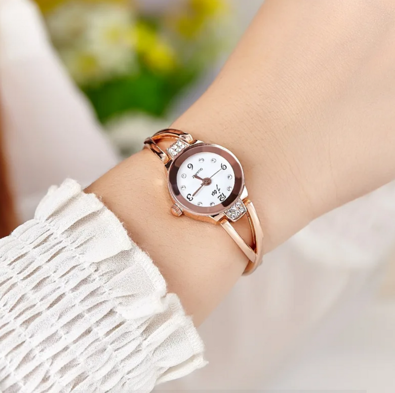 Men’s Quartz Watch – Roman Numeral Stainless Steel Design
