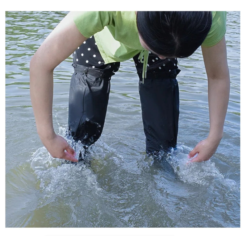 Rain Shoe Cover Waterproof Cycling Water Pants & Rain Pants Rainy Days