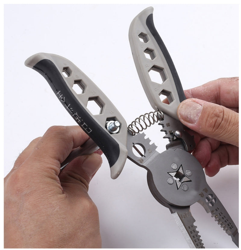 Multi-functional Crimping Pliers Wire Separation Winding Stripping Ferrule