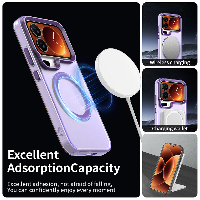 Phone Case for Xiaomi 17 Pro, Compatible with Magsafe,Shockproof Magnetic Case Cover