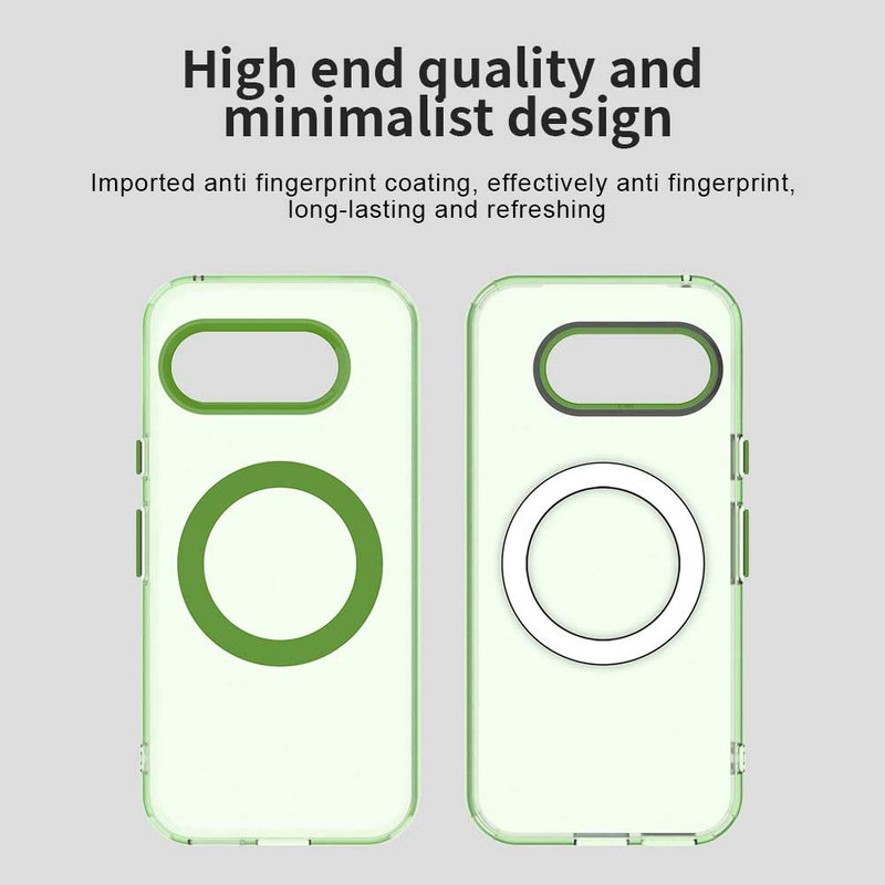 Phone Case for Google Pixel 9A, Compatible with Magsafe,Shockproof Magnetic Case Cover