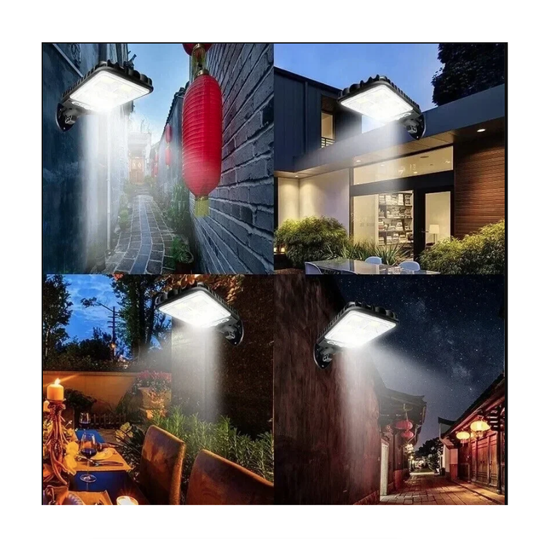 Solar Led Light Outdoor Lighting LED Garden Lights Big Solar Panel Lamps