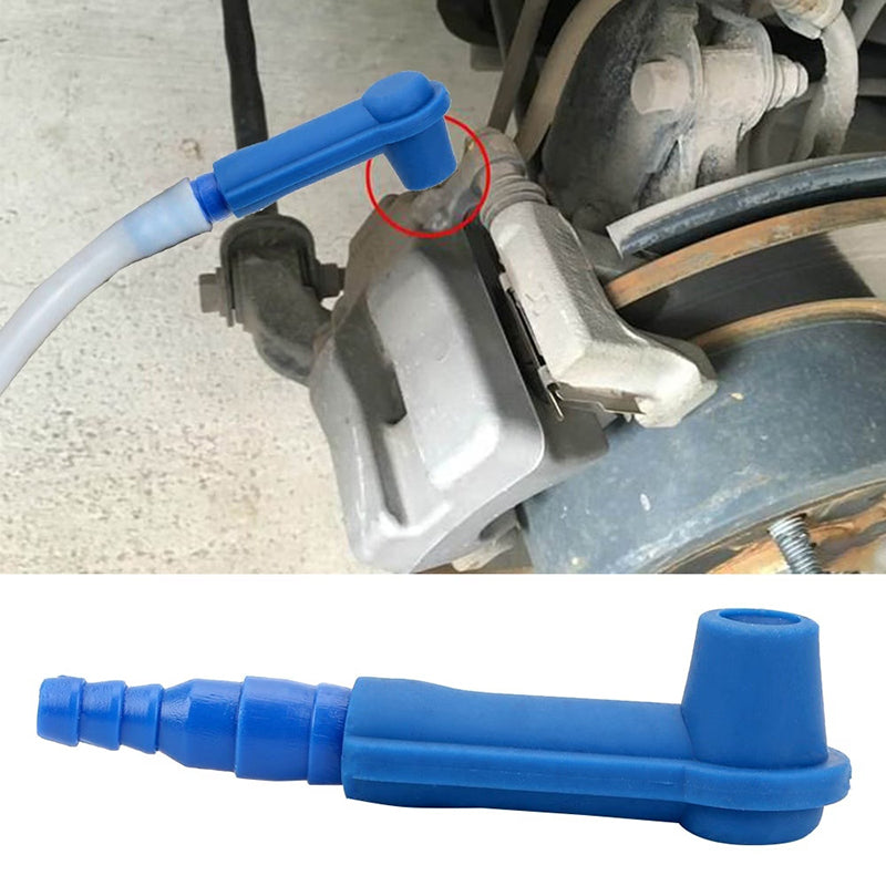 5Piece Brake Fluid Bleeder Connectors, Automotive Brake Oil Change & Air Exhaust Tools