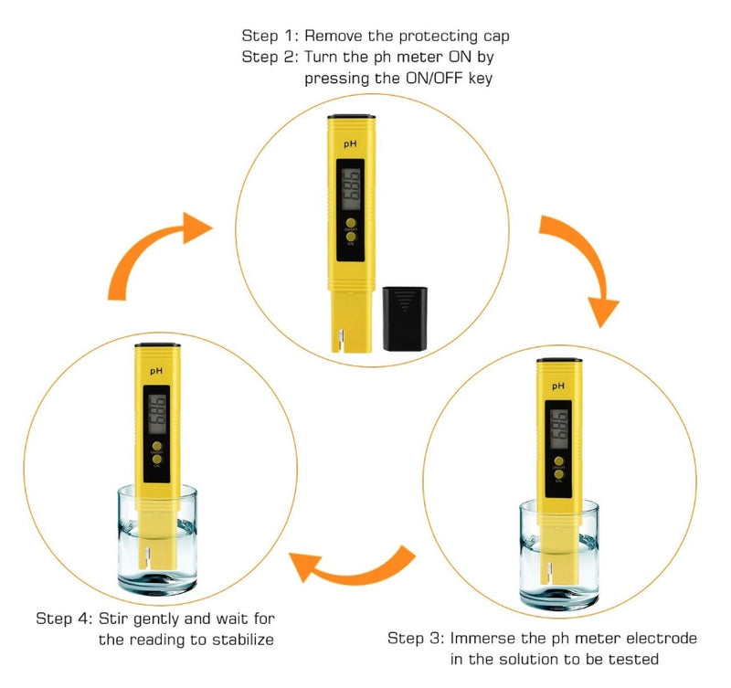 High Precision PH Meter Water Quality Tester for Aquarium Swimming Pool