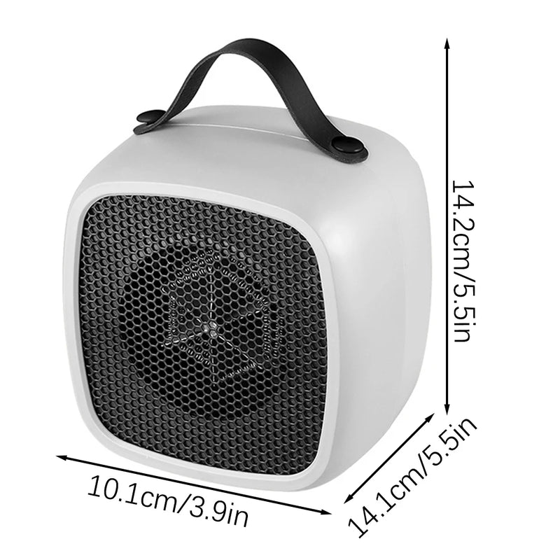 Portable Mini Heaters Household Desktop Mutes Fast Heating Warm Air Heaters for Indoor Office Winter