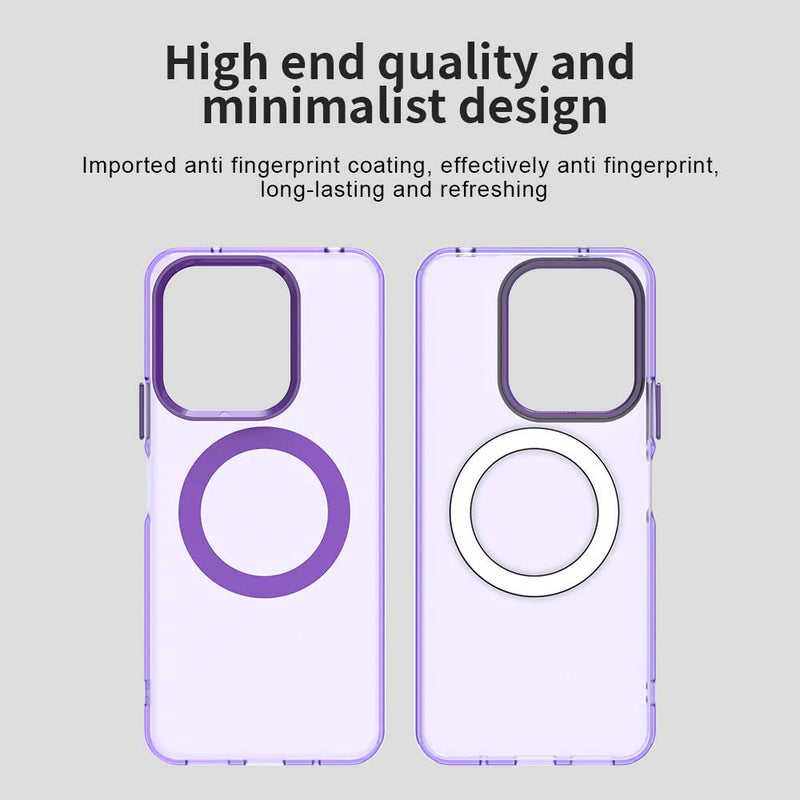 Phone Case for Xiaomi Poco M6 4G, Compatible with Magsafe,Shockproof Magnetic Case Cover