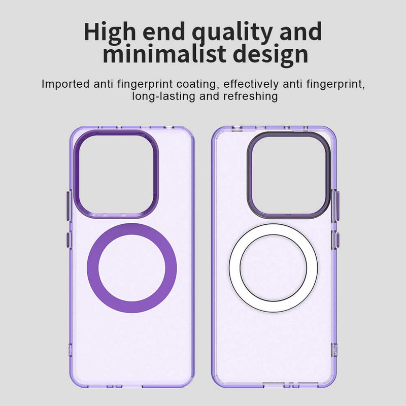 Phone Case for Xiaomi Redmi Note 14 5G, Compatible with Magsafe, Shockproof Magnetic Case Cover