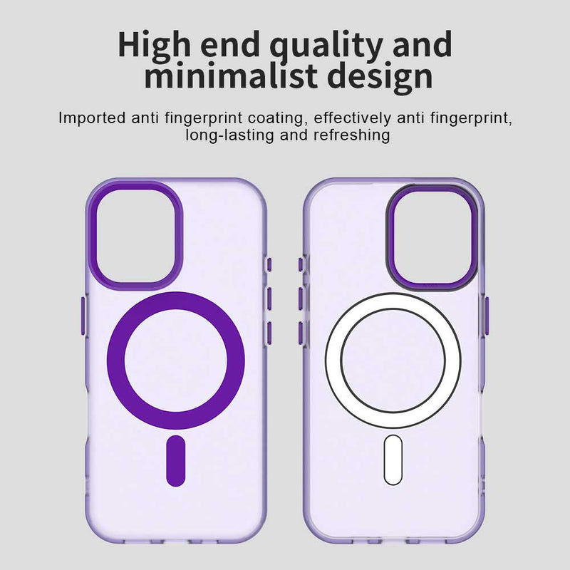 Phone Case for iPhone 16 Plus, Compatible with Magsafe,Shockproof Magnetic Case Cover