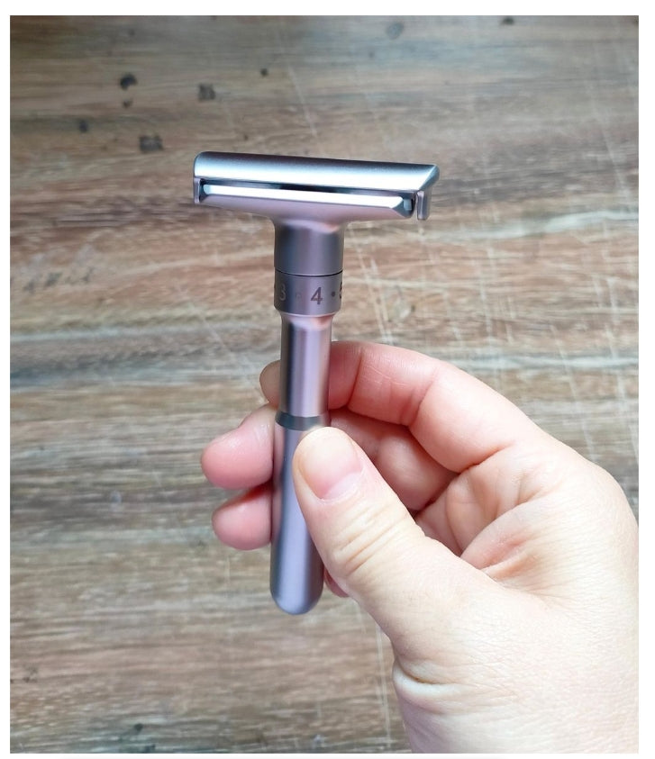 Adjustable Safety Razor Double Edge Classic Men Folding Hair Removal Shaver