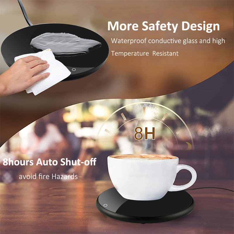 Mug Warmer USB Cup Warmer Coffee Cup Heater Thermostatic Heating Coaster