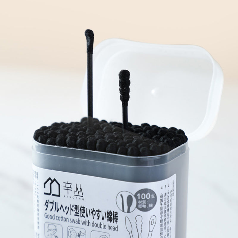 Double-Ended Ear Spiral Cotton Swabs, Disposable Ear Pick Cleaning Sticks
