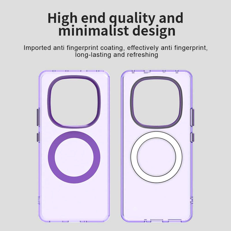 Phone Case for Xiaomi Redmi Note 14 Pro 4G, Compatible with Magsafe, Shockproof Magnetic Case Cover