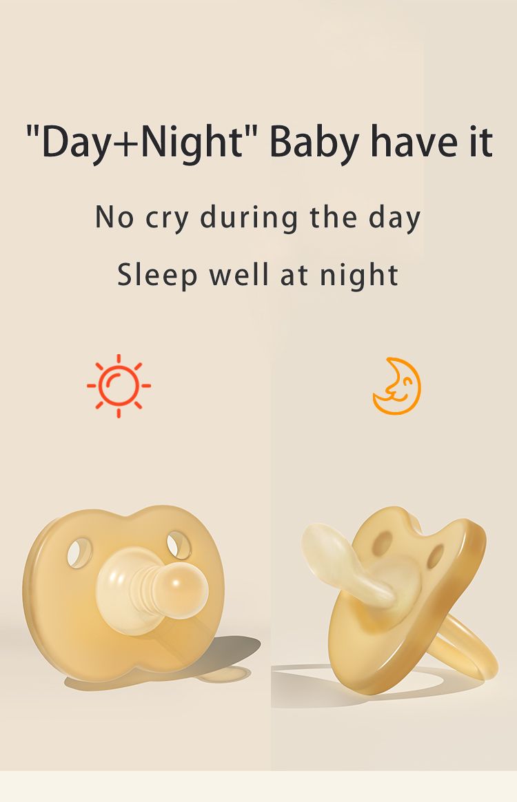 2 x Newborn Soothie Pacifier Comfortable Pacifier Baby Playing Mouth