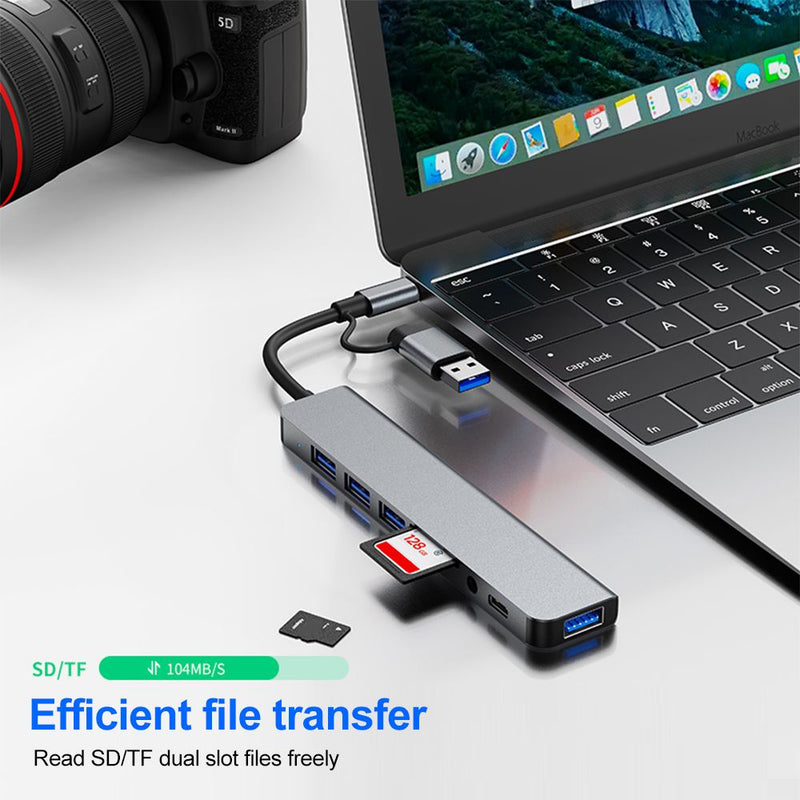 Docking 5Gbps High Speed OTG Adapter Type C to USB 3.0 Hub For Laptop