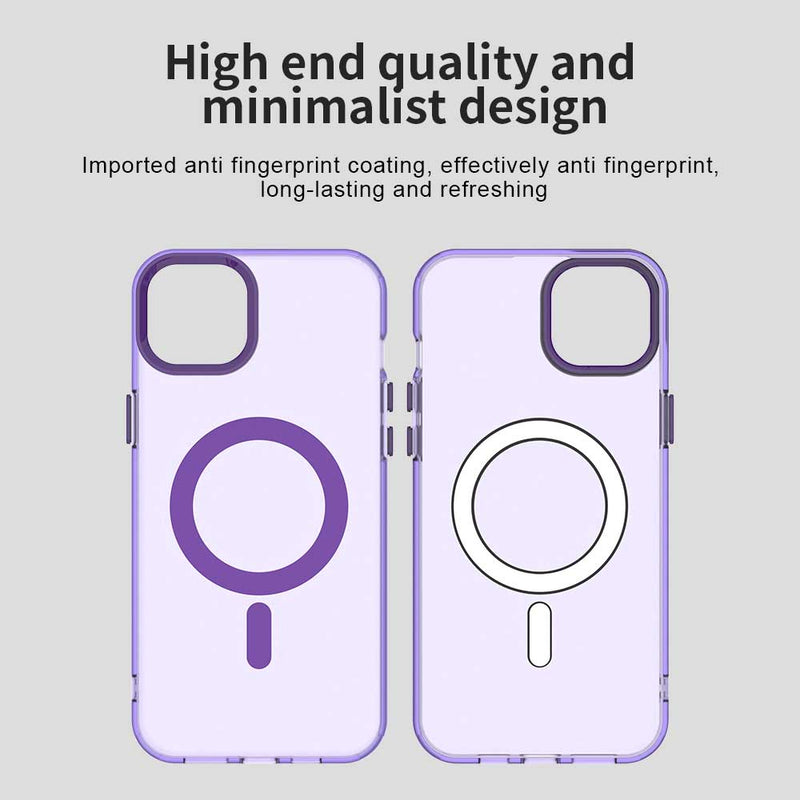 Phone Case for iPhone 15, Compatible with Magsafe,Shockproof Magnetic Case Cover