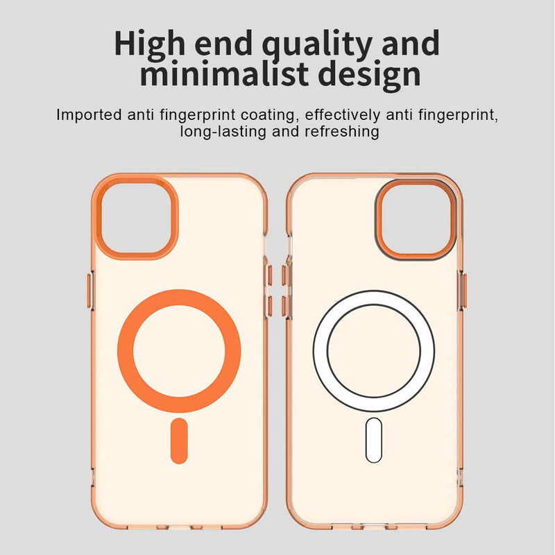 Phone Case for iPhone 15 Plus, Compatible with Magsafe,Shockproof Magnetic Case Cover
