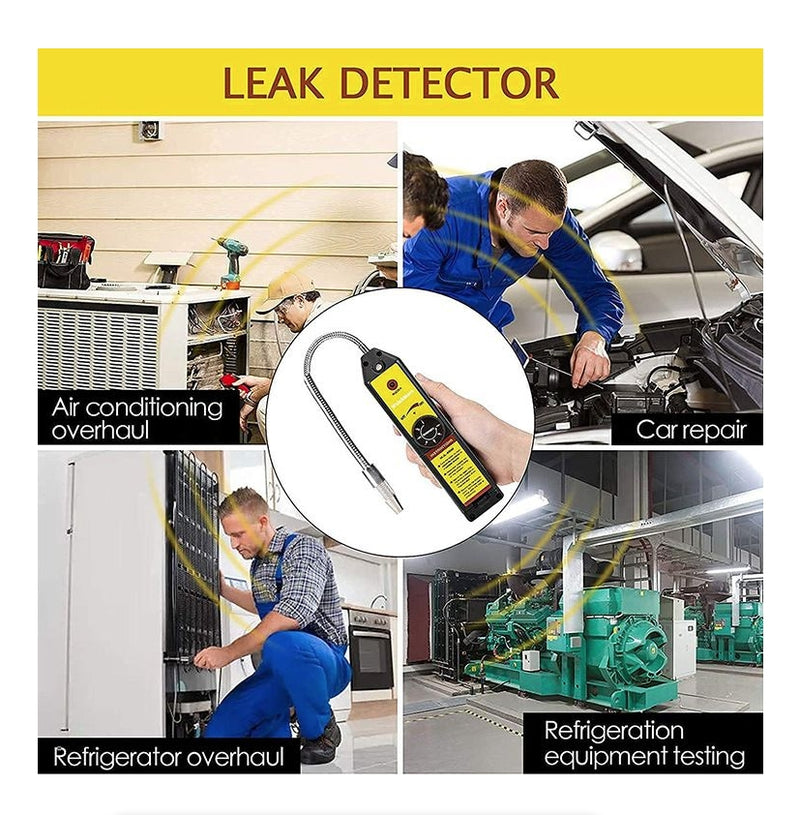 IPSTYLE Leak Detector WJL-6000 Portable Refrigerant Gas Leak Detector HVAC