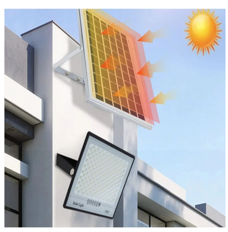Super bright solar light LED solar floodlight outdoor LED courtyard light - 200Led-300W