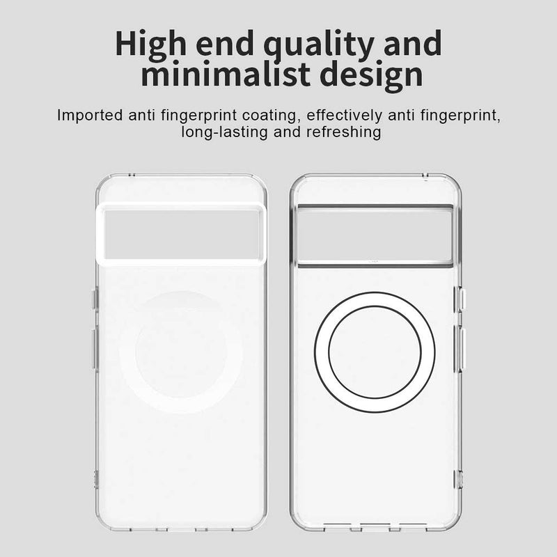 Phone Case for Google Pixel 8 Pro, Compatible with Magsafe, Shockproof Magnetic Case Cover